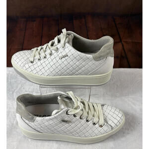 Stylish Igi & Co Bianco 1659011 Platform Sneaker Shoes Womens 6